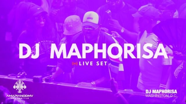 DJ Maphorisa performing live in Washington DC