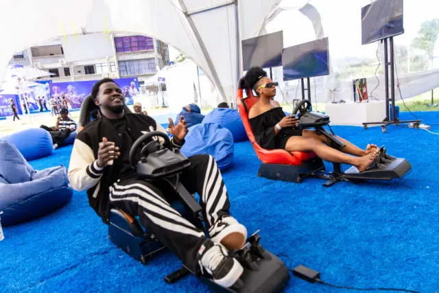 The gamers were catered for