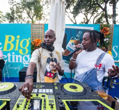 Ariho trevor and DJ Kamlai