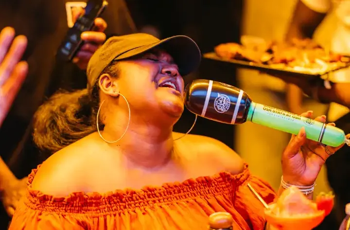 Reveller at Old Scool RNB Brunch At Mezo