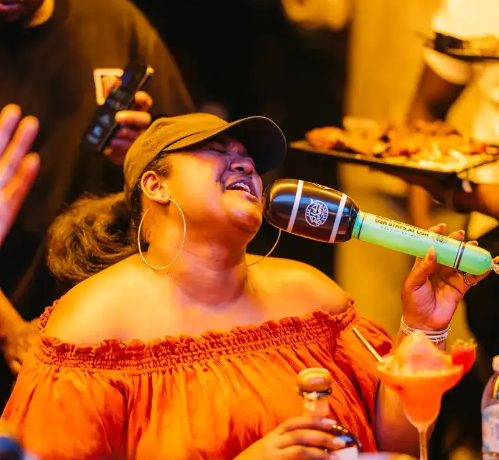 Reveller at Old Scool RNB Brunch At Mezo