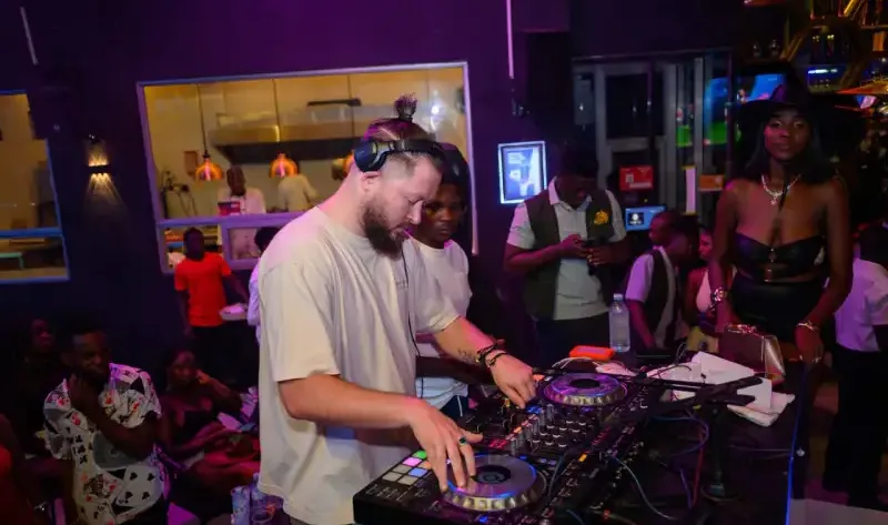 DJ Kace on decks