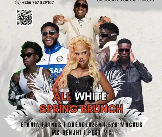 All White Spring Brunch