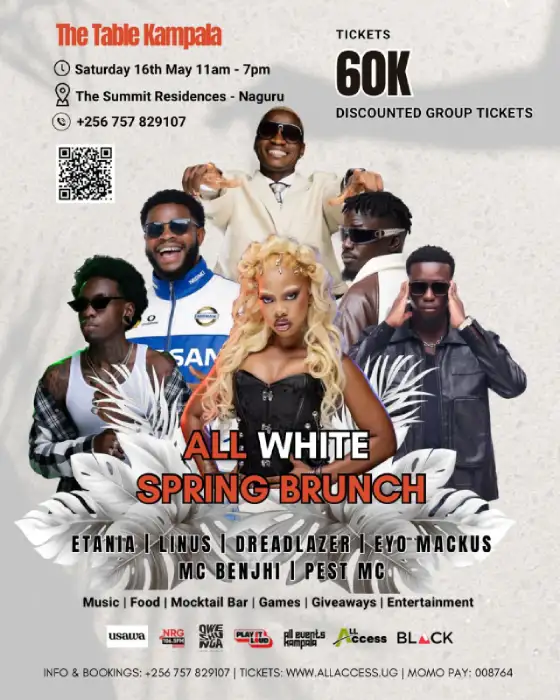 All White Spring Brunch