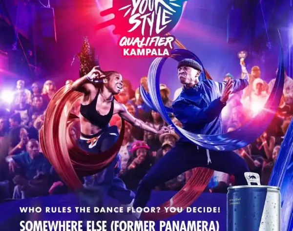 Experience Dance Your Style Kampala on May 29th, 2026 at Somewhere Else Kampala and enjoy an unforgettable Red Bull-powered experience.