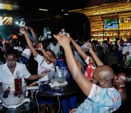 Johnnie Walker Bottle Turnup Kampala