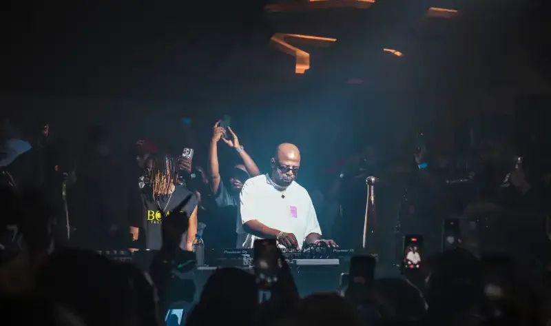 DJ Maphorisa Playing At Aura