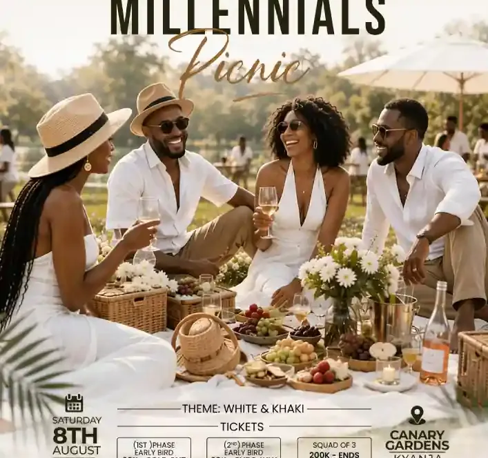 The Millennials Picnic White & Khaki Edition