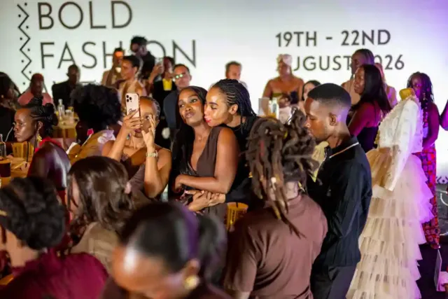Attendees at Johnnie Walker Bold Fashion Week